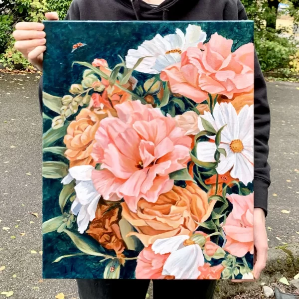 Floral Still Life Painting