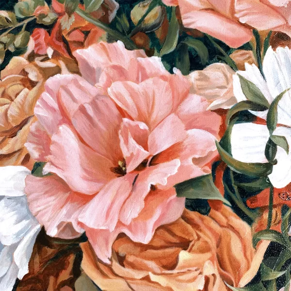 Floral Still Life Painting